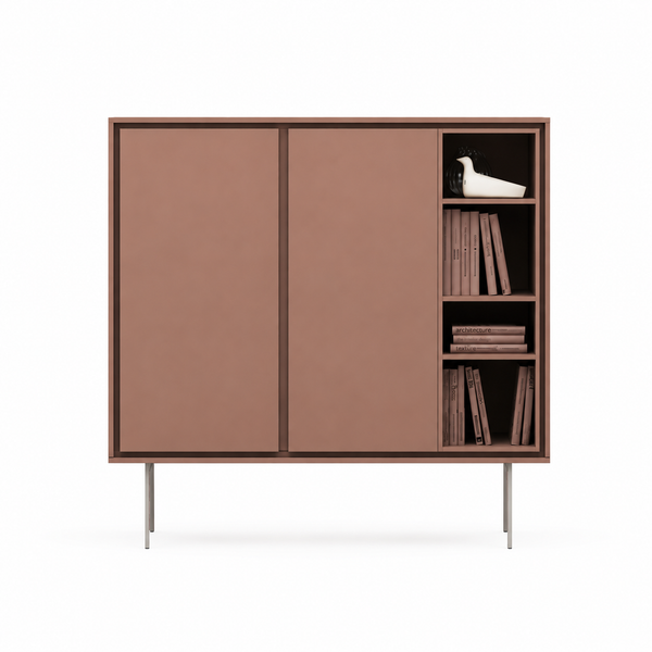 Modern Matte Finish Laminated Cabinet
